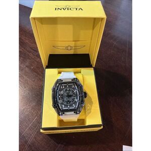 Invicta Racing Cyclone Men's Watch - 48.5mm, White (48719)